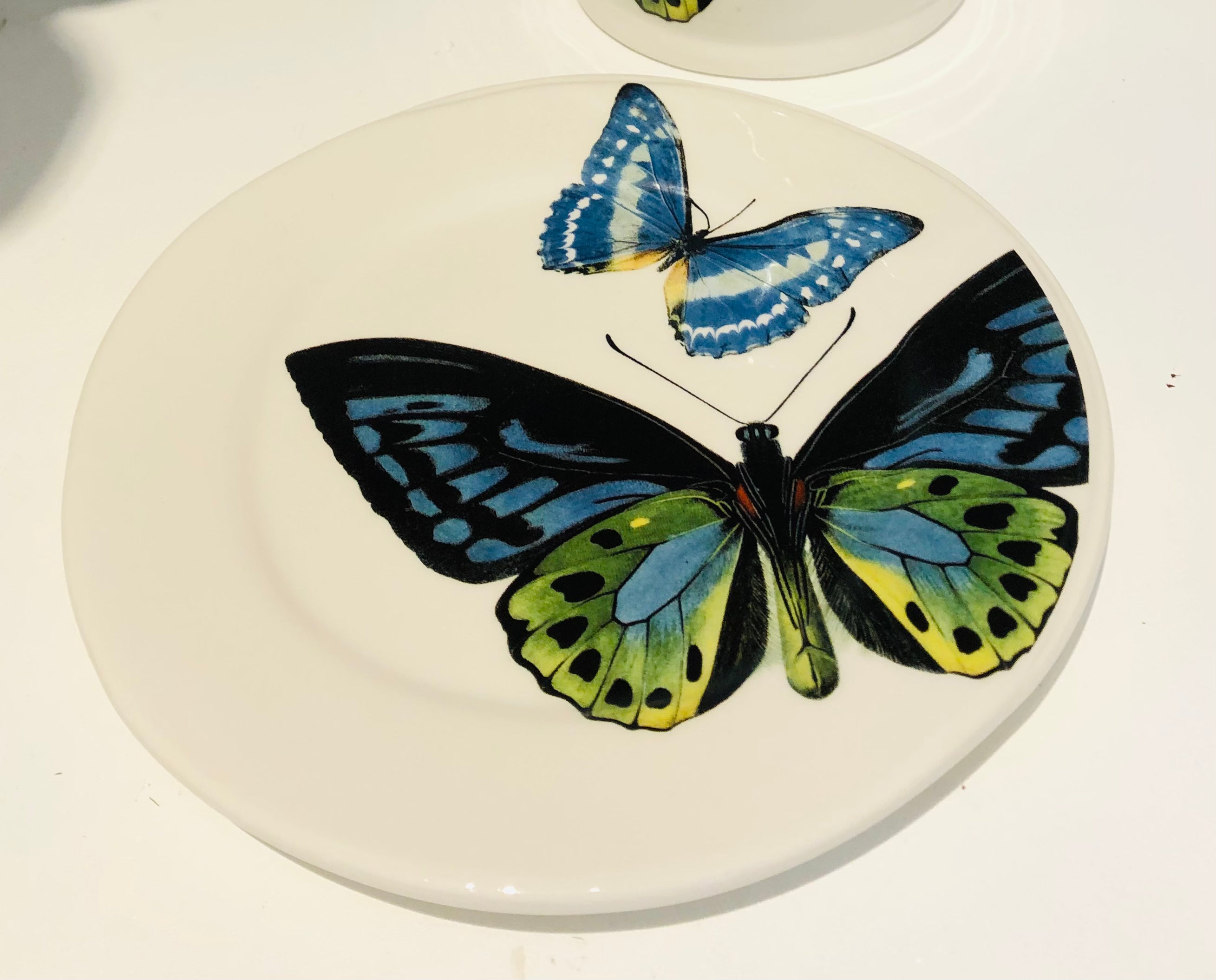 Butterfly Mug & Appetizer Plate