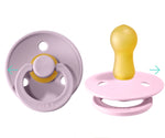 Load image into Gallery viewer, BIBS 2 Pack Baby Pink / Dusky Lilac Original Pacifier 0-6M
