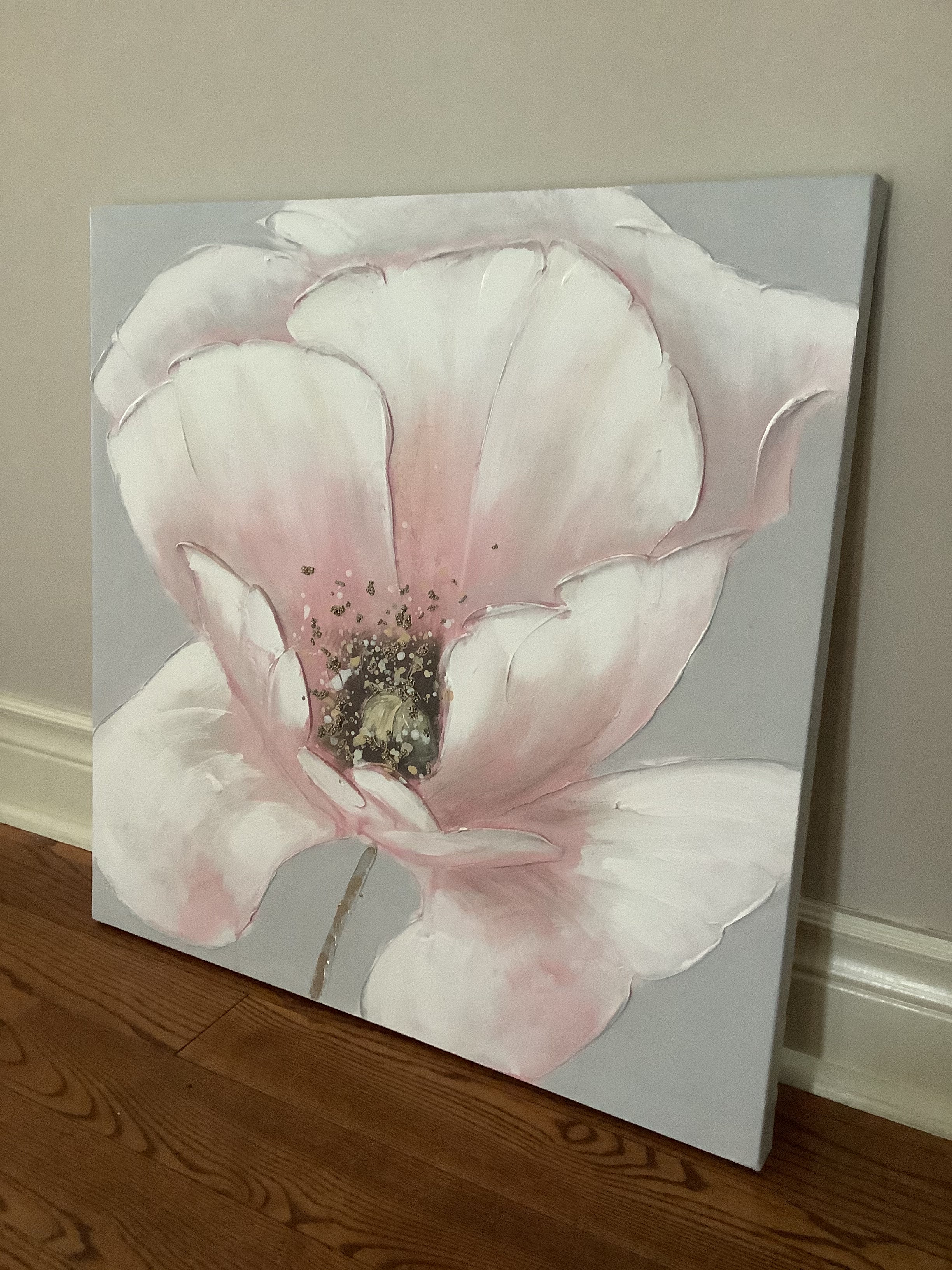 Pink Floral Canvas Print