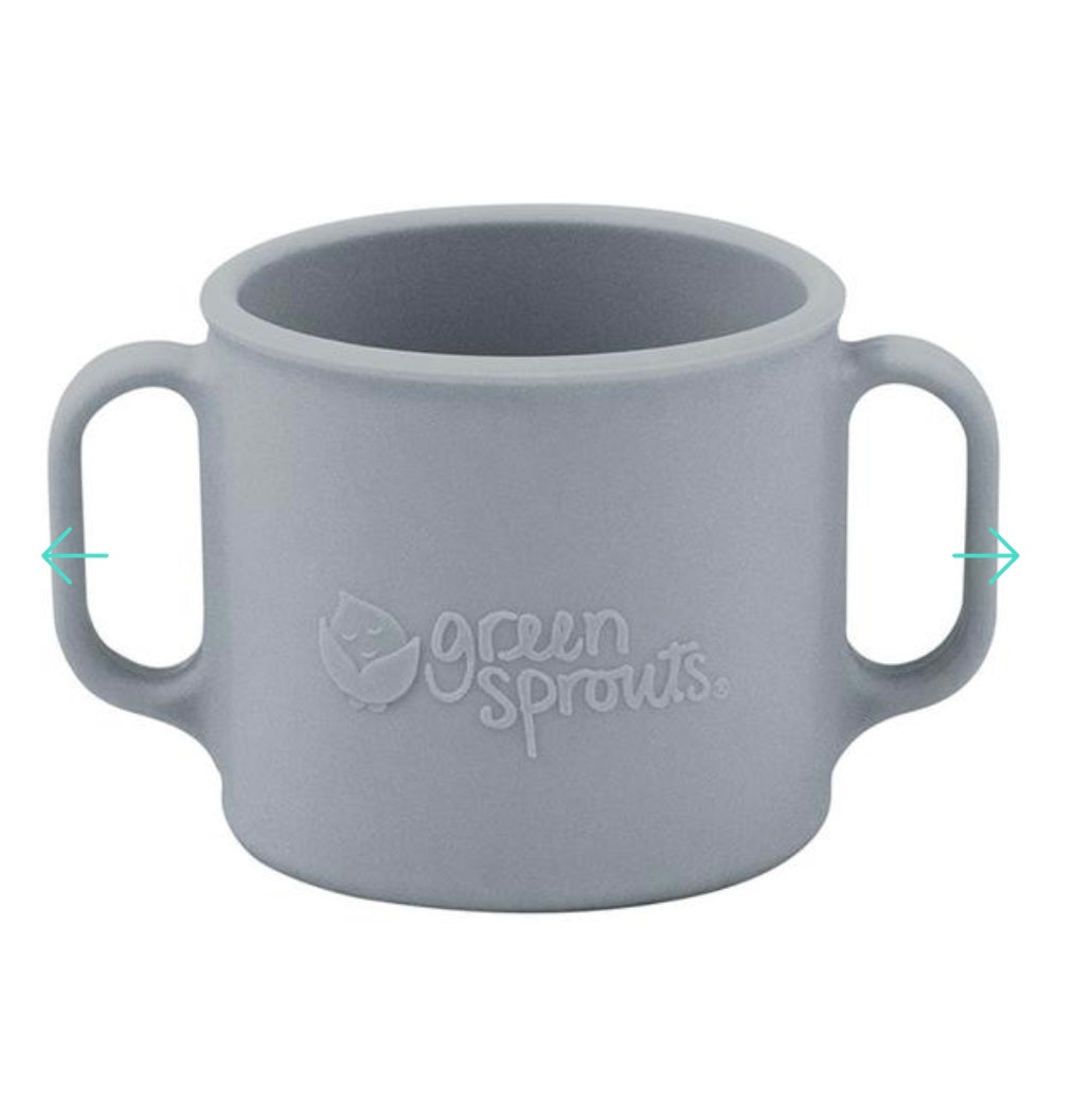 Green Sprouts - Grey Learning Cup