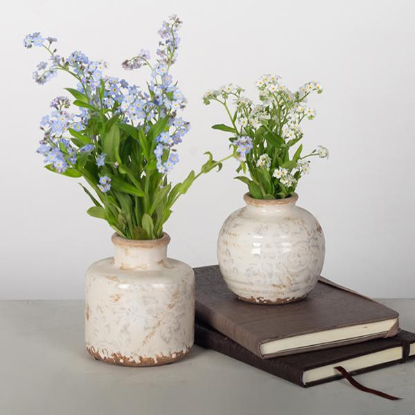 Faint Floral Vase